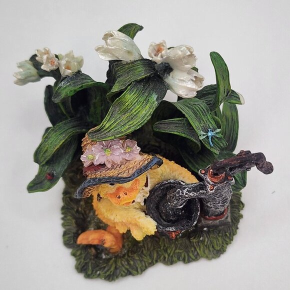 Vintage 2001 Boyds Bears Critter Co. "Dippy Quacken Waddle...Drop in a Basket" - Picture 6 of 7